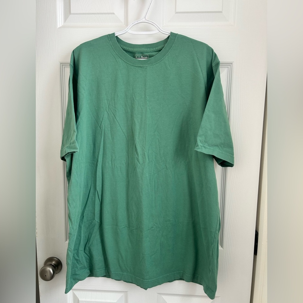 L.L. Bean Classic Green Short Sleeve Tee